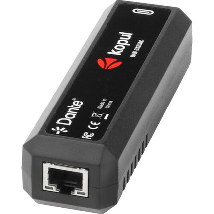 Kopul DAN-2X2UAC Adaptador USB para Red Dante 2 Entradas 2 Salidas 48 kHz