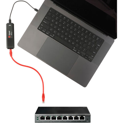 Kopul DAN-2X2UAC Adaptador USB para Red Dante 2 Entradas 2 Salidas 48 kHz