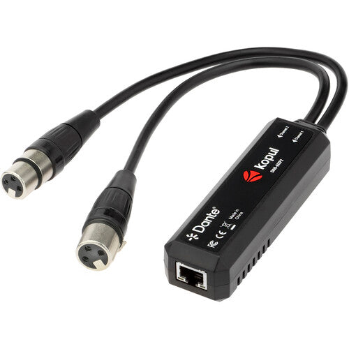 Kopul DAN-AIXF2 Adaptador de Entrada Analógica XLR 2 Canales 24-Bit 96 kHz