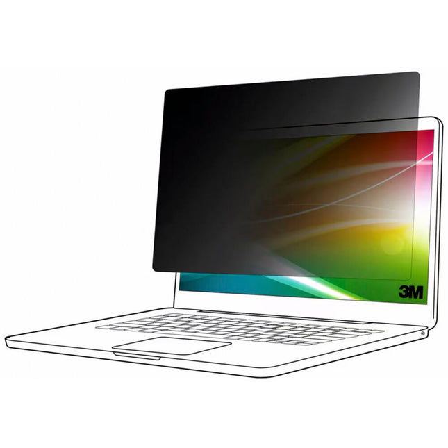 3M Bright Screen Filtro de Privacidad para MacBook Air M2 13" Anti-Reflejo y Reducción de Luz Azul