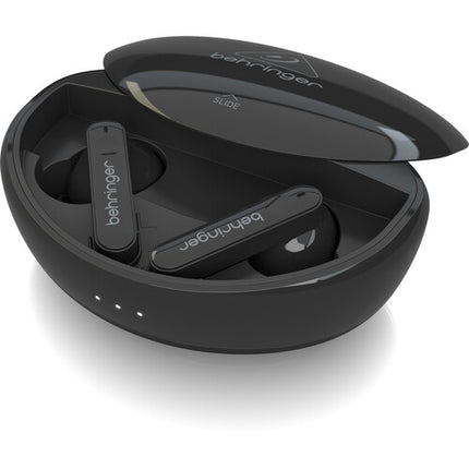 Behringer T-BUDS Auriculares Bluetooth True Wireless con ANC y alcance 10 m IPX4 y estuche de carga