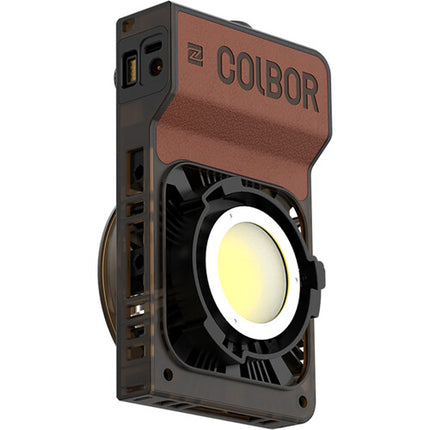 COLBOR W100R Luz LED RGB Portátil 6500 Lux 2700-6500K con Mini Reflector