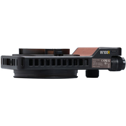 COLBOR W100R Luz LED RGB Portátil 6500 Lux 2700-6500K con Mini Reflector
