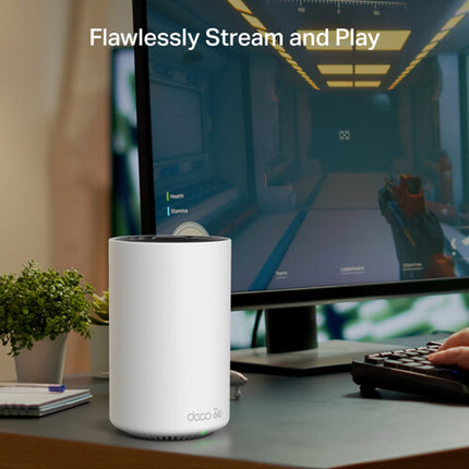 TP-Link Deco XE70 Pro AXE4900 Sistema Wi-Fi Mesh Tri Banda 7200 pies²