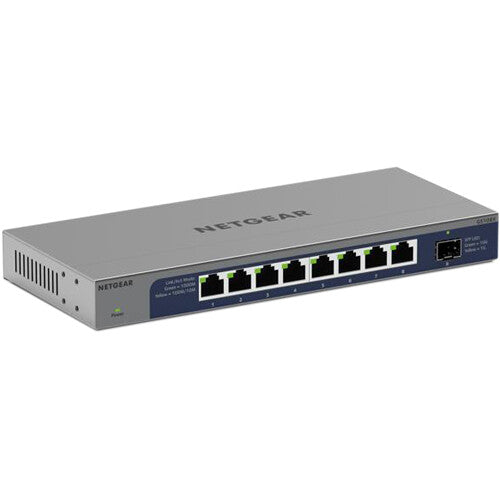 Netgear GS108X Switch de Red No Gestionado 8 Puertos Gigabit 1 SFP+ 10G 36 Gb/s