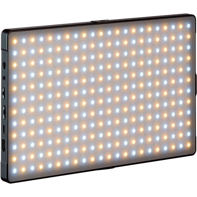 Genaray RGB-11X7L Panel LED RGB para cámara 11x7 pulgadas 644 Lux batería integrada