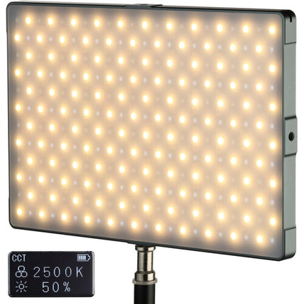 Genaray RGB-11X7L Panel LED RGB para cámara 11x7 pulgadas 644 Lux batería integrada