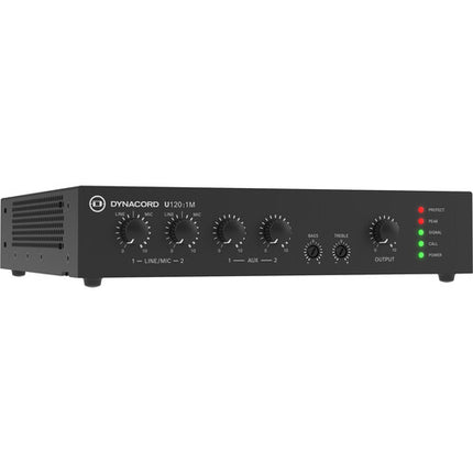 Dynacord U120:1 Amplificador un canal 120W filtro paso alto 120Hz montaje incluido