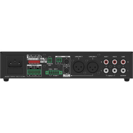 Dynacord U120:1 Amplificador un canal 120W filtro paso alto 120Hz montaje incluido