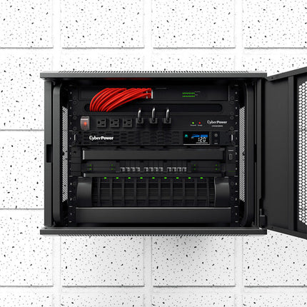 CyberPower Protector de Sobretensiones Rackmount 1U 1800 Julios 16 Tomas