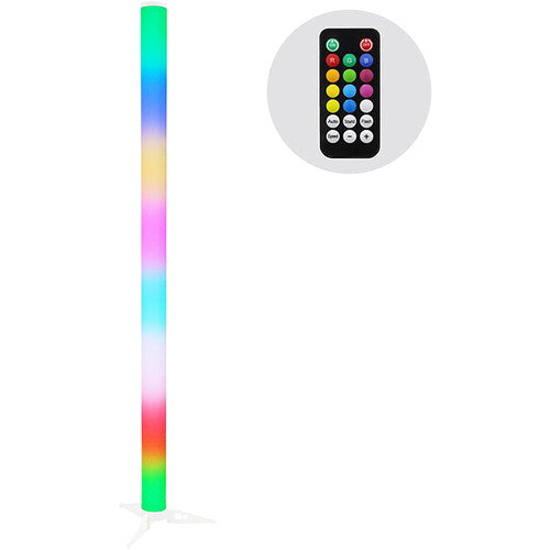 JMAZ Galaxy Tube Luz LED Inalámbrica RGB 3.3' 12H Batería Control IR