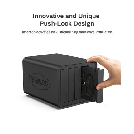 TerraMaster D4-320 Caja para discos 4 Bahías SATA USB 3.2 Gen 2 1016 MB/s