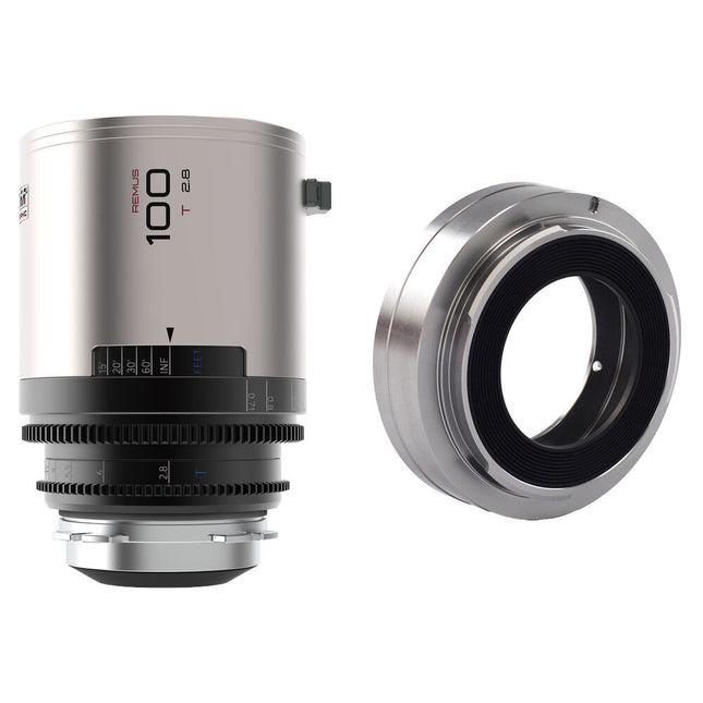 BLAZAR LENS Remus 100mm T2.8 Lente Anamórfica Full Frame 1.5x Kit Adaptador Canon EF