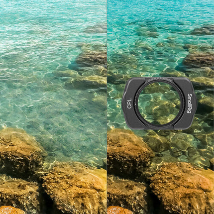 SmallRig Set de Filtros Magnéticos Black White Diffusion y CPL para DJI Osmo Pocket 3 con Protector de Pantalla de Cristal Templado