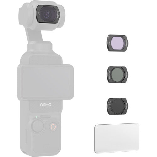 SmallRig Kit de filtros VND ND CPL LPF para DJI Osmo Pocket 3 con protector de pantalla