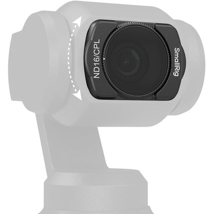 SmallRig Kit de filtros VND ND CPL LPF para DJI Osmo Pocket 3 con protector de pantalla