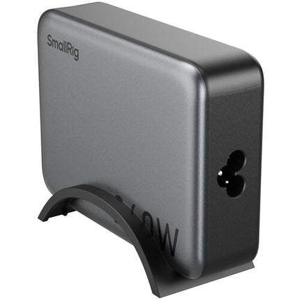 SmallRig 240W Adaptador de Corriente USB-C 4 Puertos 140W y Soporte