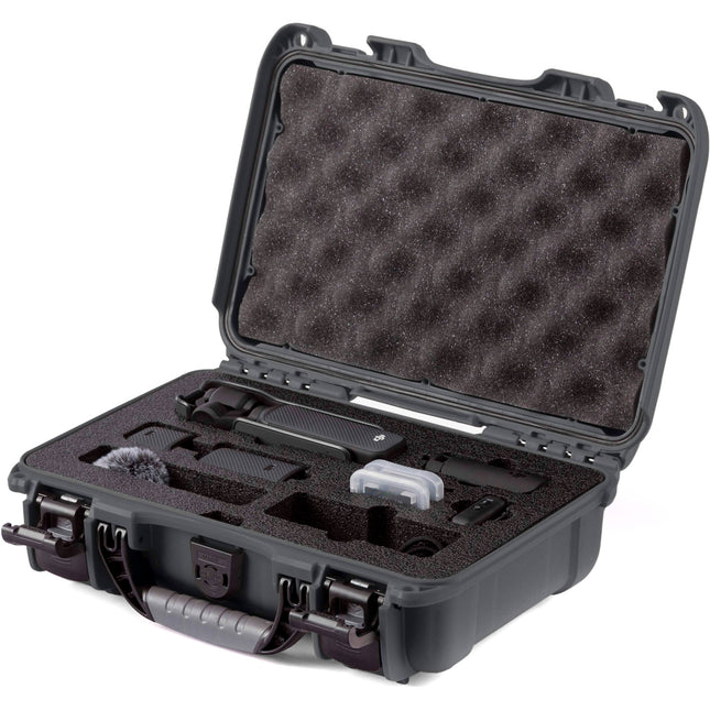 Nanuk 909 Maletín rígido con espuma para DJI Osmo Pocket 3 4.8L Graphite