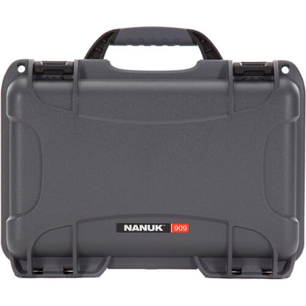 Nanuk 909 Maletín rígido con espuma para DJI Osmo Pocket 3 4.8L Graphite