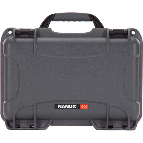Nanuk 909 Maletín rígido con espuma para DJI Osmo Pocket 3 4.8L Graphite