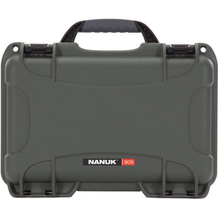 Nanuk 909 Maletín Rígido con Espuma para DJI Osmo Pocket 3 4.8L Impermeable Oliva