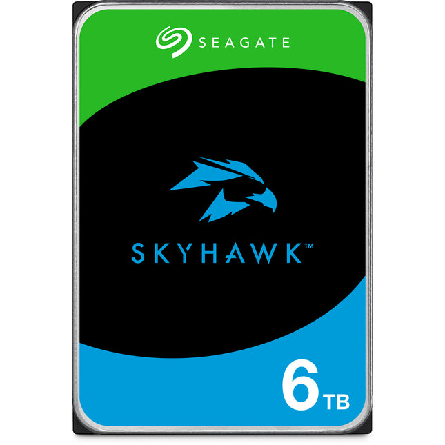 Seagate 6TB SkyHawk HDD Interno 3.5" SATA III 256MB Cache 180 MB/s