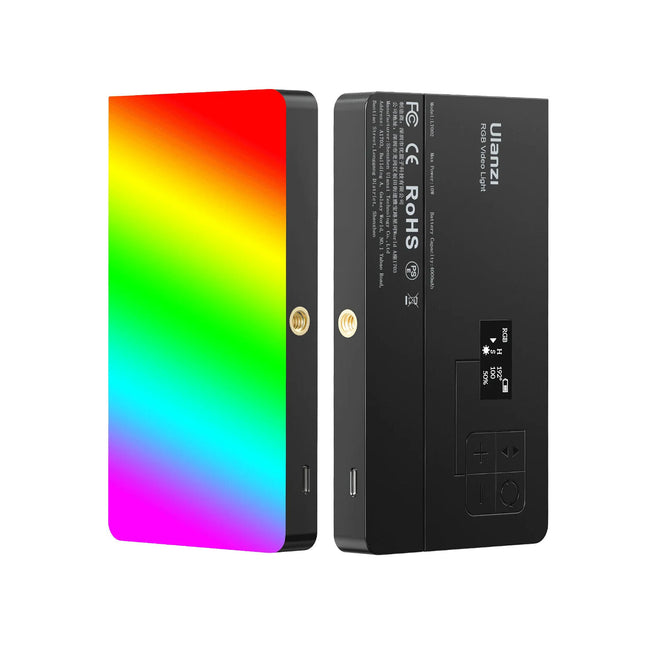 Ulanzi LT002 Panel LED RGB Luz 5700K 5.5x3 Pulgadas con Difusor
