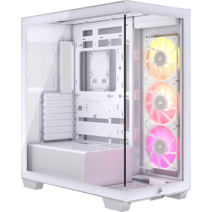 CORSAIR iCUE LINK 3500X RGB Caja PC Mid-Tower ATX Blanca con 3 Ventiladores 120mm