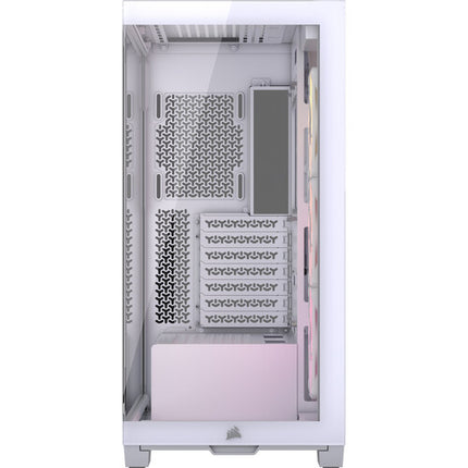 CORSAIR iCUE LINK 3500X RGB Caja PC Mid-Tower ATX Blanca con 3 Ventiladores 120mm