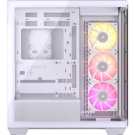 CORSAIR iCUE LINK 3500X RGB Caja PC Mid-Tower ATX Blanca con 3 Ventiladores 120mm