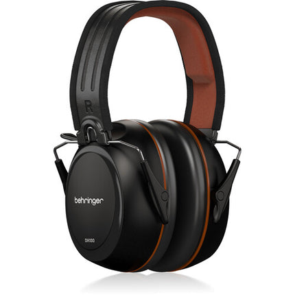 Behringer DH100 Auriculares Cerrados para Batería Electrónica 40mm Cable en Espiral 3m