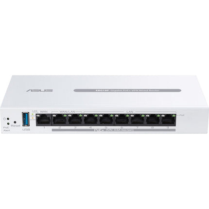 ASUS ExpertWiFi EBG19P Router cableado VPN 8 puertos Gigabit PoE+ 123W