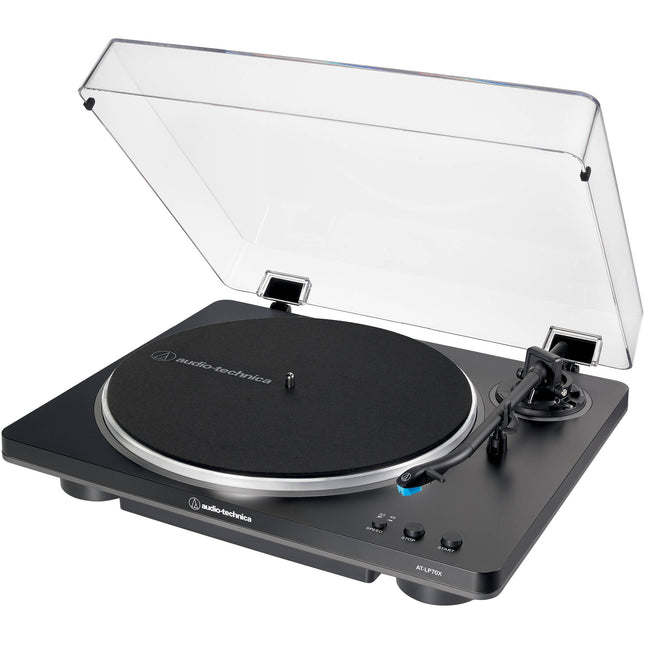 Audio-Technica AT-LP70X Tocadiscos Automático con Previo Phono 33 y 45 RPM
