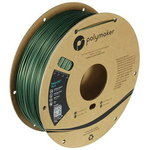 Polymaker PolyLite PLA Pro Filamento PLA 1.75mm 1kg Verde Metálico