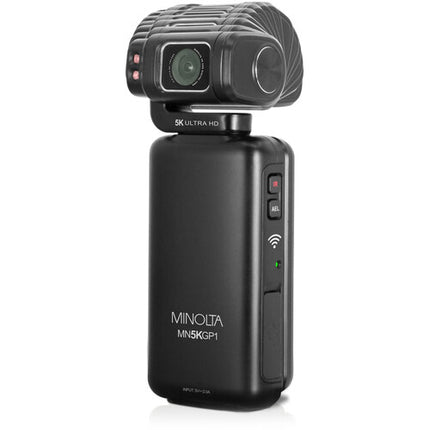Minolta MN5KGP1 Cámara de Bolsillo UHD 5K 8MP 16x Zoom 32GB Micro-SD