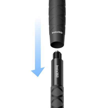 Insta360 Funda para Palo Selfie Invisible 33.5 a 44.9 Pulg Ergonomía Antideslizante