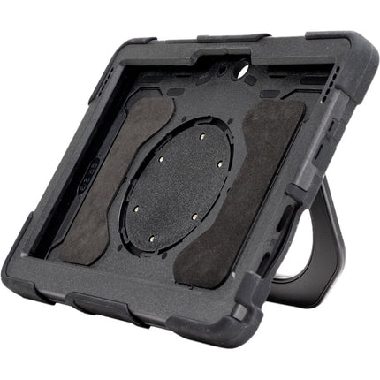 Funda ZAGG Rugged para Microsoft Surface Go 4 10.5" Negra con Protección 6.5' y Soporte Giratorio 360°