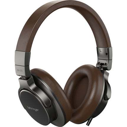 Behringer BH 470 Auriculares de Monitorización Estudio Cerrados 40mm 20Hz-20kHz Marrón Plata