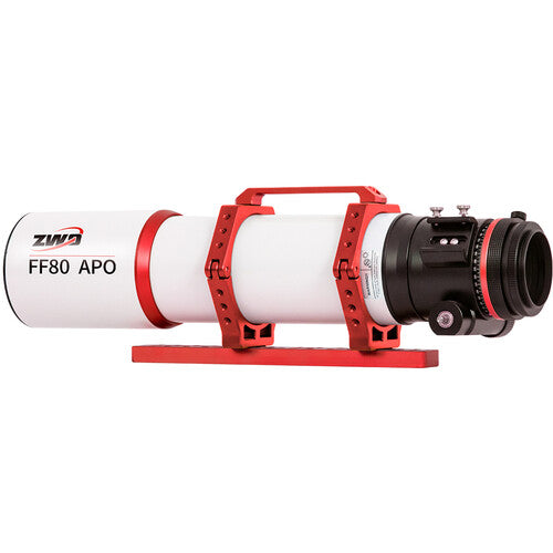 ZWO FF80 APO Telescopio Astronómico Refractor 80mm 600mm f7.5 OTA