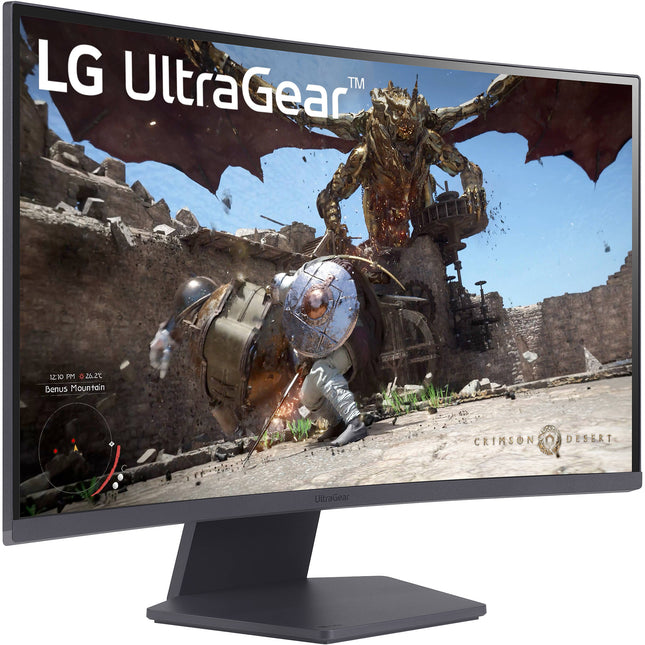 LG UltraGear Monitor Curvo para Juegos 31.5" QHD 180 Hz HDR10 1000R