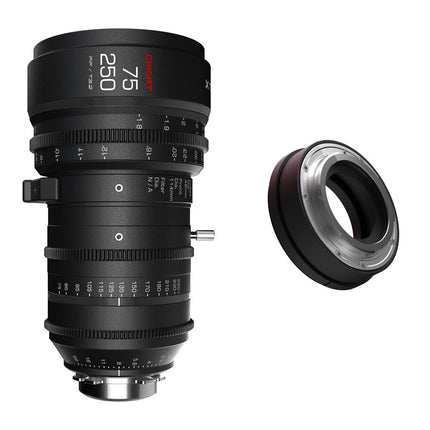 CHIOPT XTREME 75-250mm T3.2 Zoom Cine con Monturas PL y EF