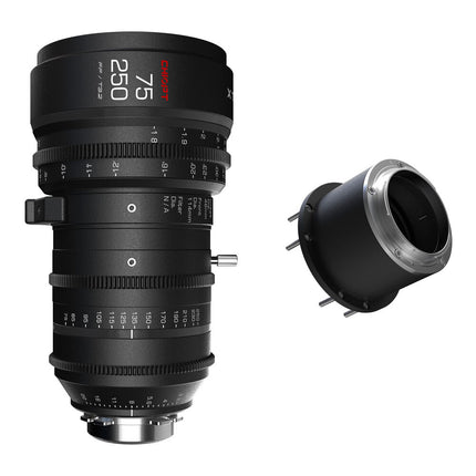 CHIOPT XTREME 75-250mm T3.2 Zoom Cine Compacto con Monturas PL y E