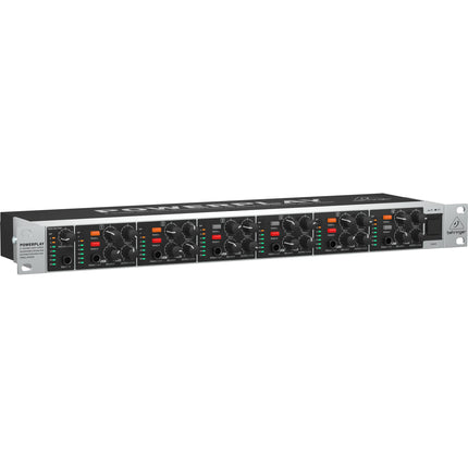 Behringer HA6000 Amplificador Mezclador y Distribuidor de Auriculares 6 Canales con EQ de 2 Bandas y Medidor LED