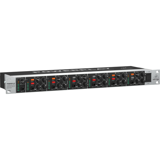 Behringer HA6000 Amplificador Mezclador y Distribuidor de Auriculares 6 Canales con EQ de 2 Bandas y Medidor LED
