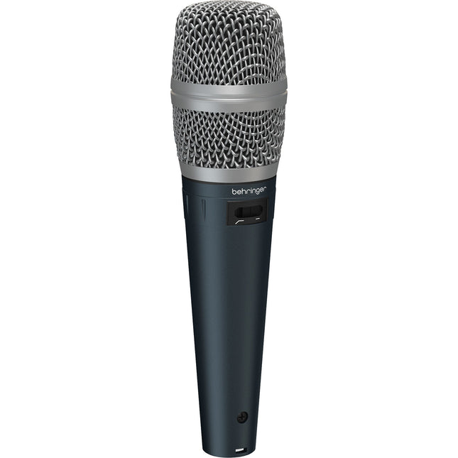 Behringer SB 78A Micrófono Condensador Cardioide de Mano 136 dB con Filtro y Funda