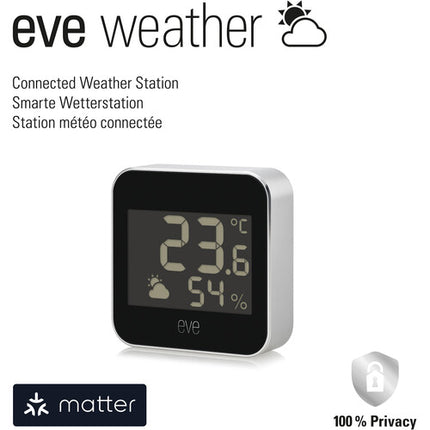 Eve Smart Outdoor Bundle Controlador de Agua Inteligente Estación Meteorológica IPX4