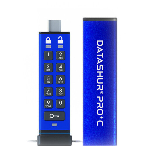 Istorage 512GB datAshur PRO+C Unidad Flash USB-C Encriptada 310 MB/s Funda Adaptador