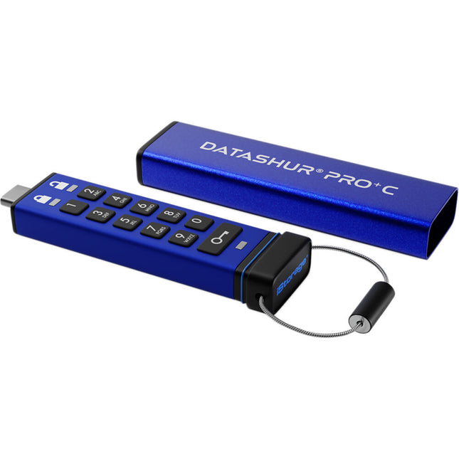 Istorage 512GB datAshur PRO+C Unidad Flash USB-C Encriptada 310 MB/s Funda Adaptador