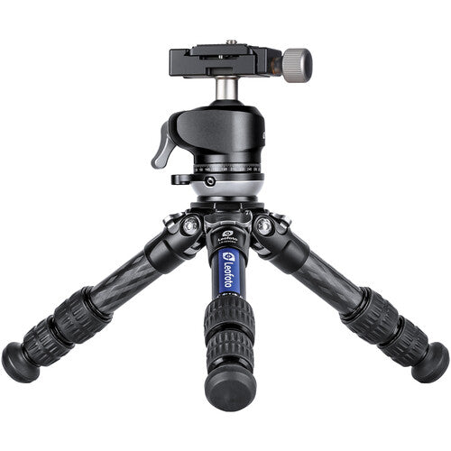 Leofoto LS-223CEX X Ranger trípode de mesa fibra de carbono 15.1" carga 11.4 lb con rótula LH-25