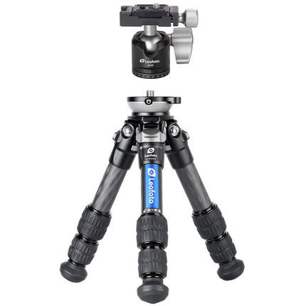 Leofoto LS-223CEX X Ranger trípode de mesa fibra de carbono 15.1" carga 11.4 lb con rótula LH-25